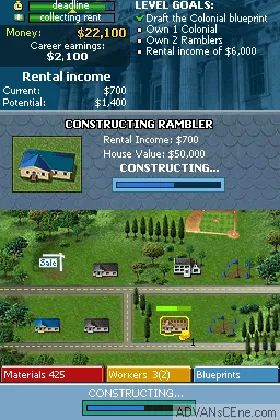 Build-a-Lot (USA) screen shot game playing